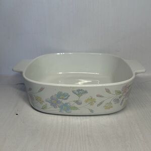 Corning Ware Spring Bouquet A-2-B 2 Liter Pastel Floral Casserole Dish NO Lid LO